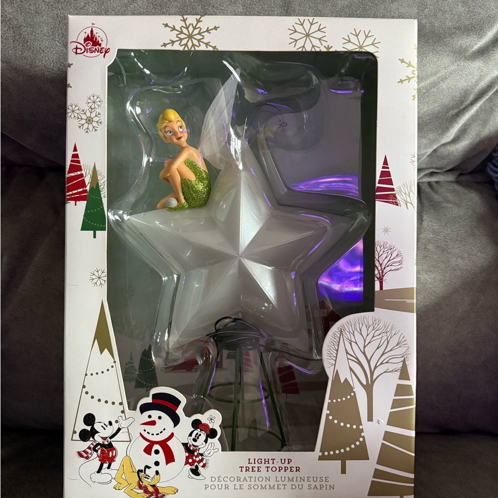 Disney Tinker Bell Light-Up Tree Topper